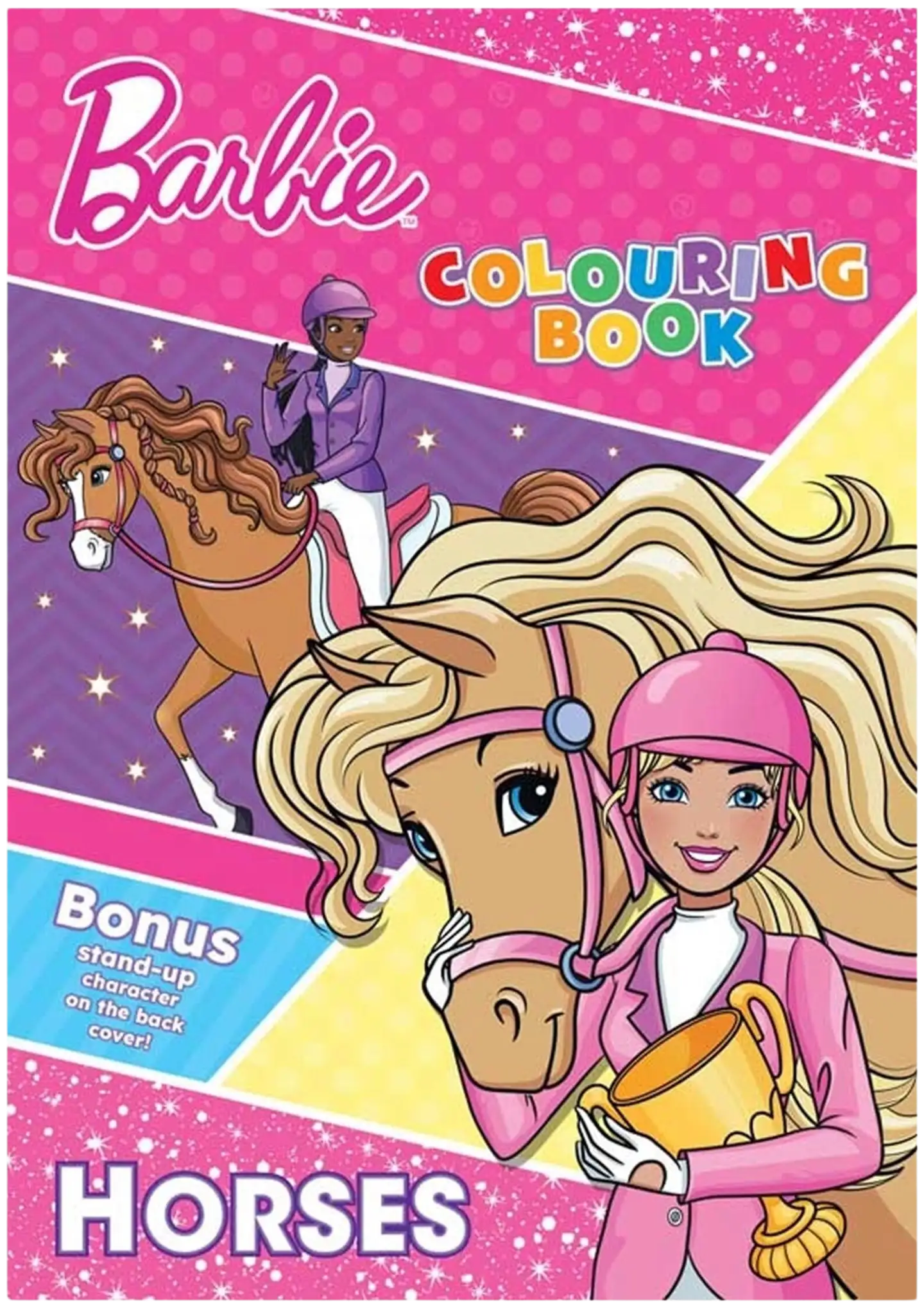 Barbie värityskirja Horses