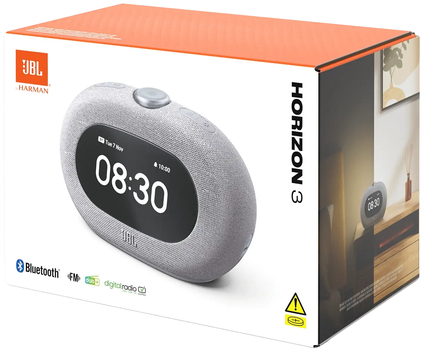 JBL kelloradio Horizon 3 harmaa - 9
