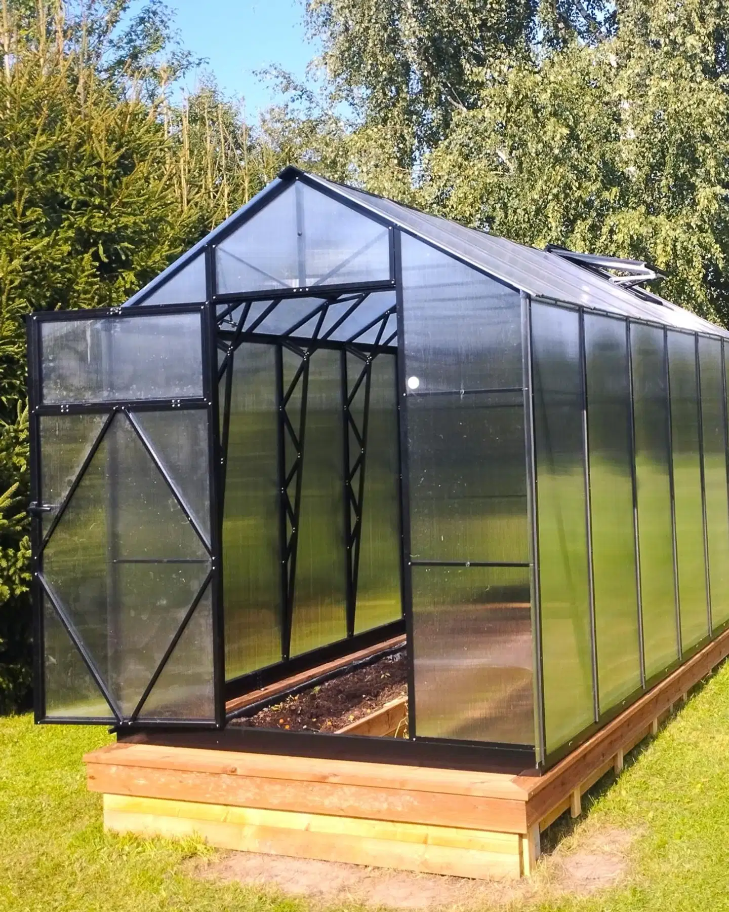 Ecoslider kasvihuone Lux 2.0 X 8.3 - 8