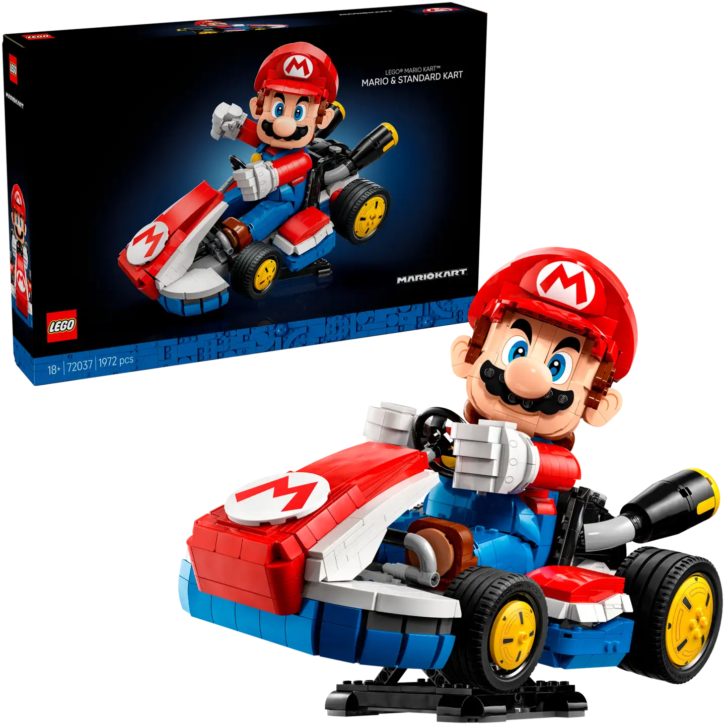 LEGO® Super Mario™: Mario Kart™ – Mario ja Standard Kart 72037 - 1