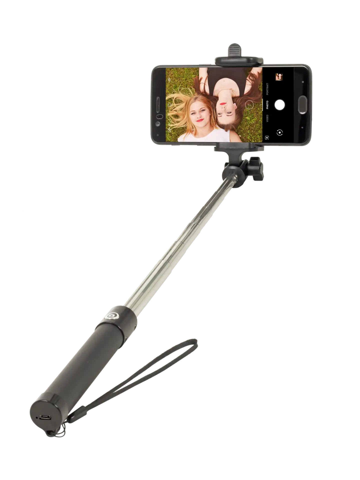 Wave selfietikku Bluetooth-laukaisimella musta - 1