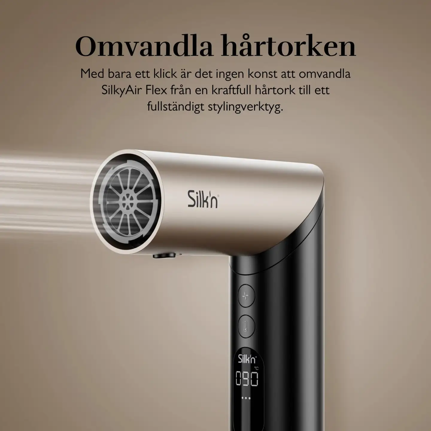 Silk'n hiusten muotoilutyökalu Silky Air Flex 5 - 7