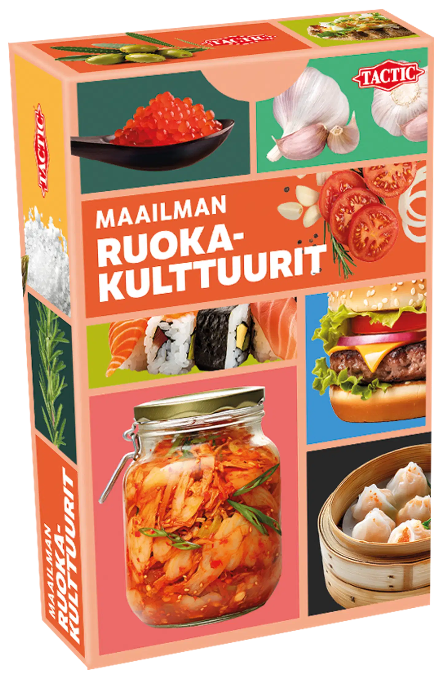 Tactic Korttipeli Maailman Ruokakulttuurit korttikokoinen tietopeli - 1