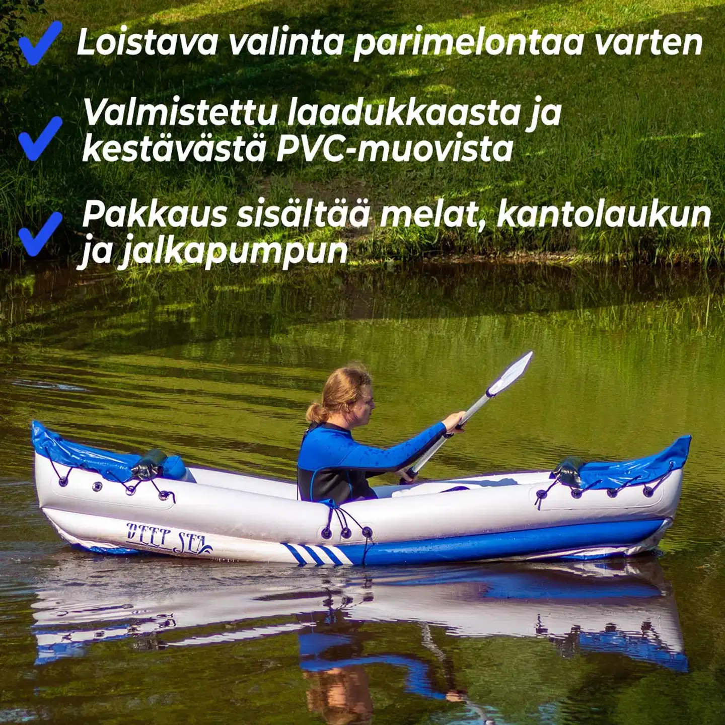 Deep Sea Kajakki, 2 henkilöä - 8