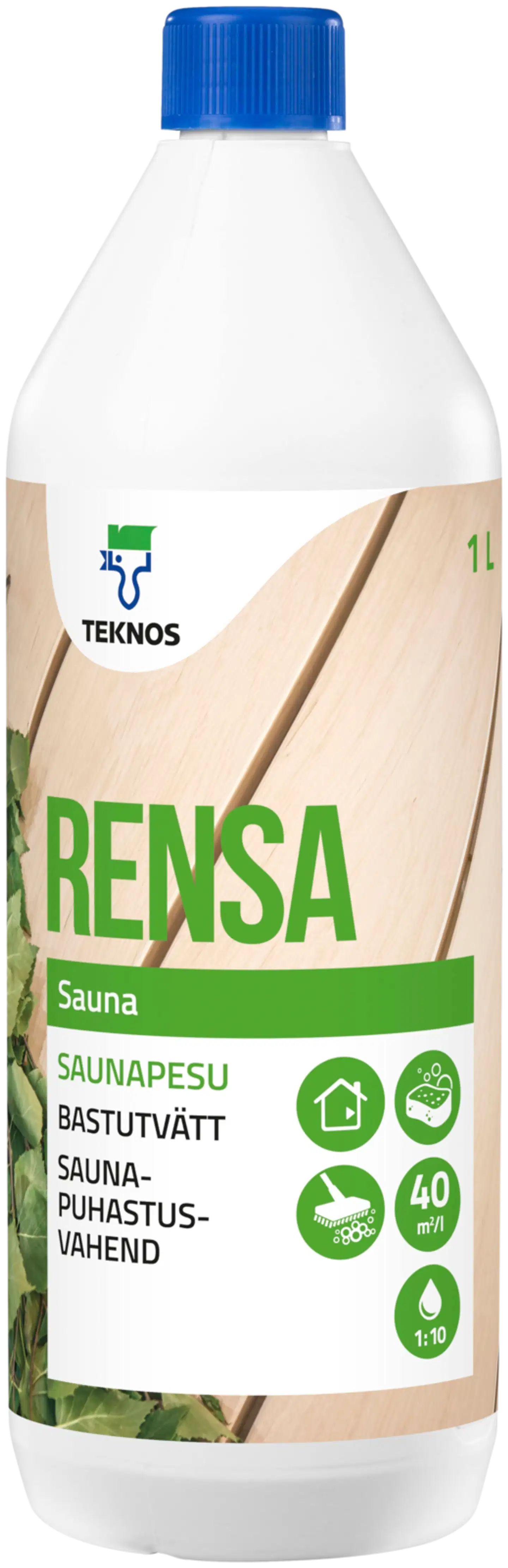 Teknos saunapesu Rensa Sauna 1 l