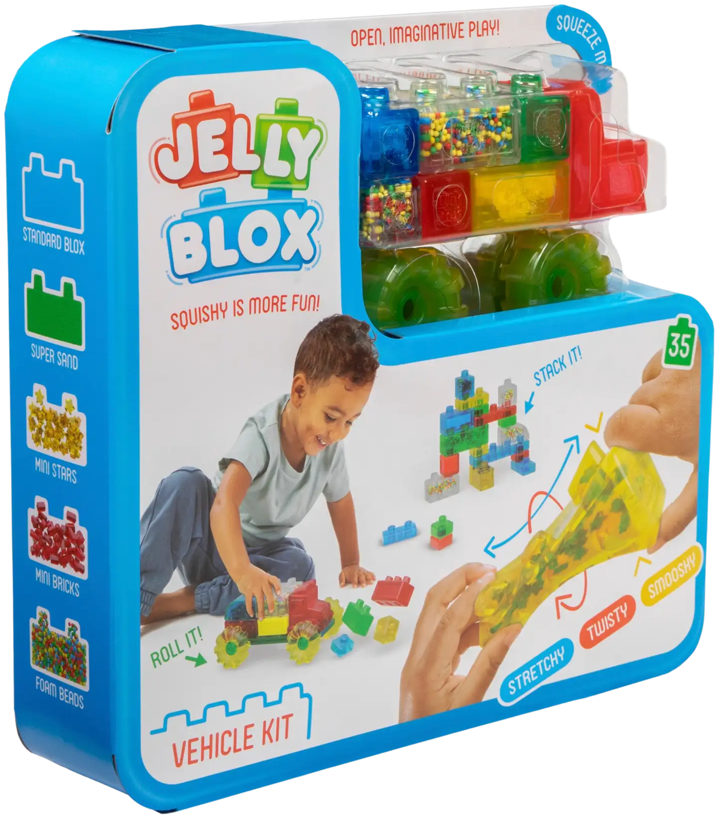 Jelly Blox Truck Kit -Rakennuspalikat - 4