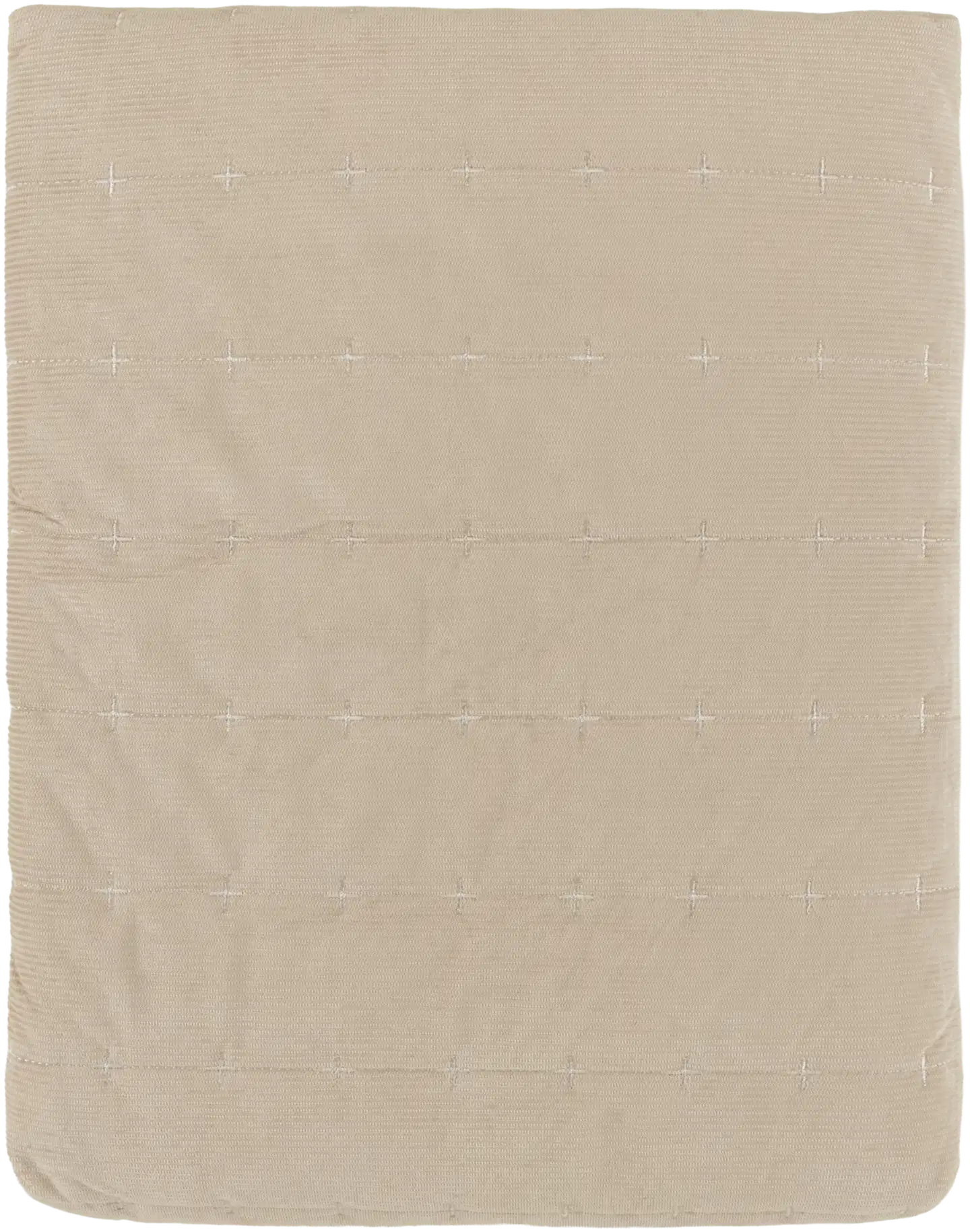 Home & Main päiväpeitto Corduroy 260 x 260 cm beige - 2