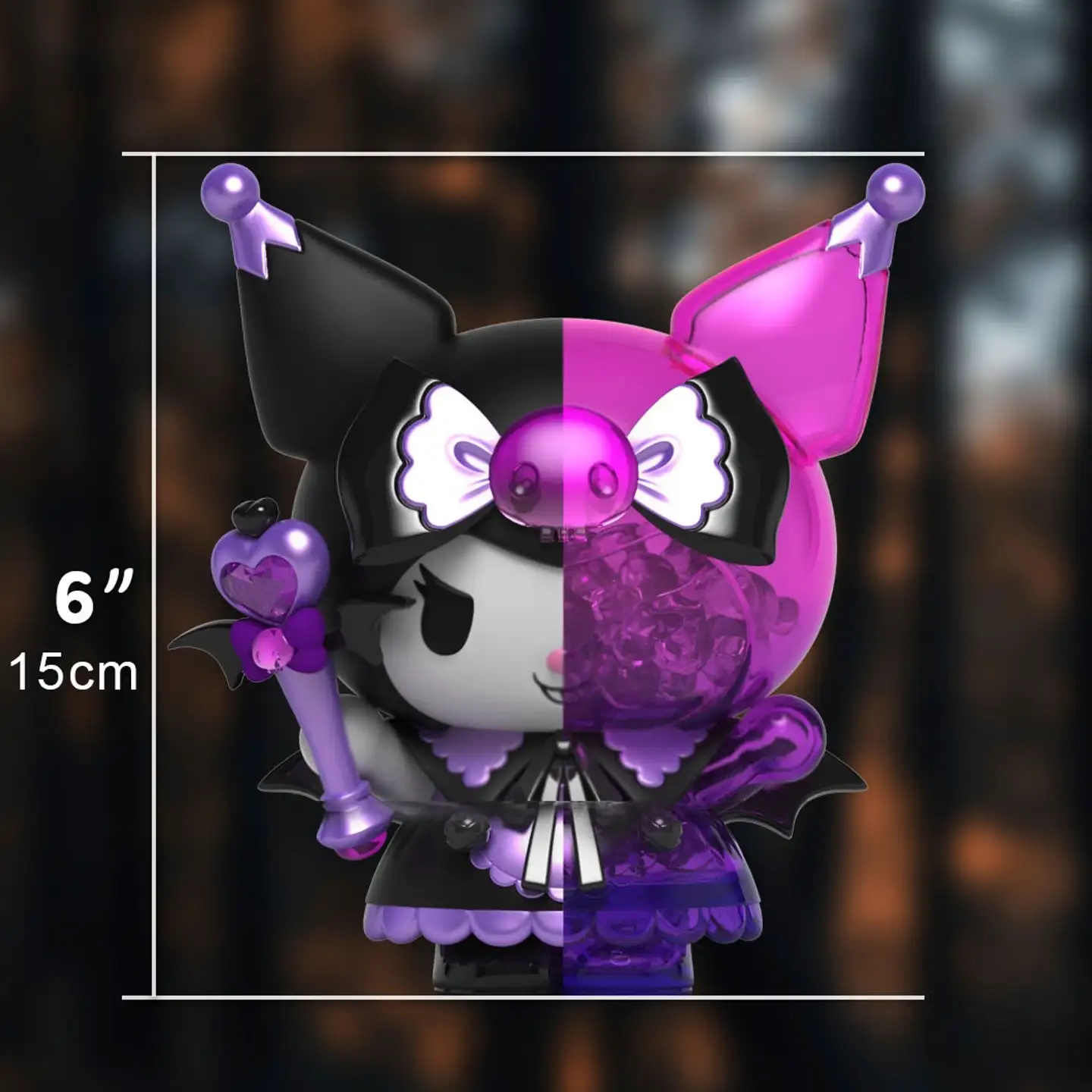 Mighty Jaxx keräilyhahmo Kandy Kuromi Spooky Fun - 6