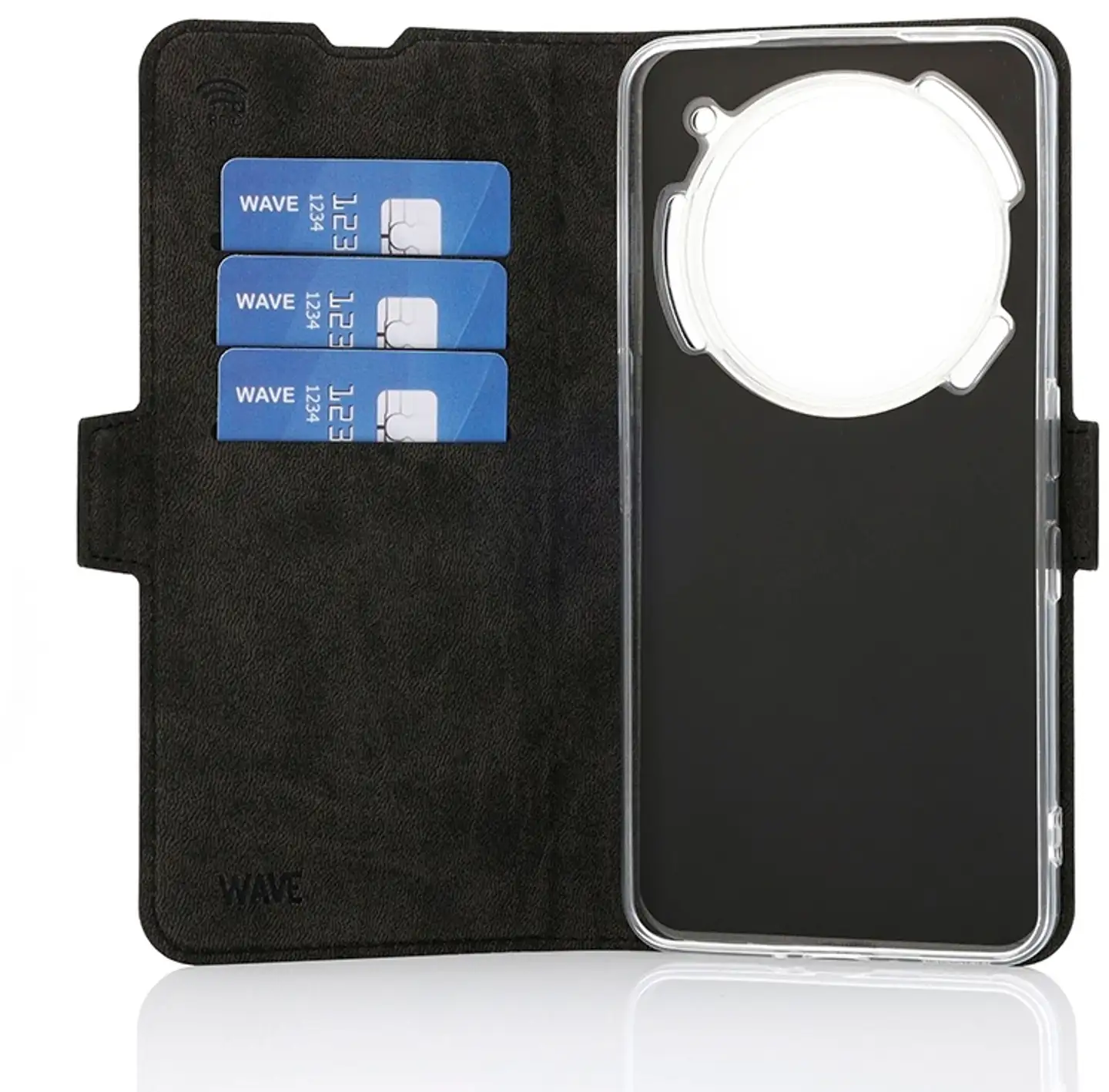 Wave Book Case, Nothing Phone (3a) Pro, Musta - 3