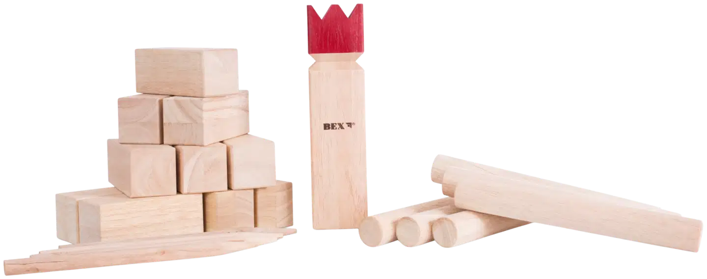 Bex Sport peli Kubb Original, Red king