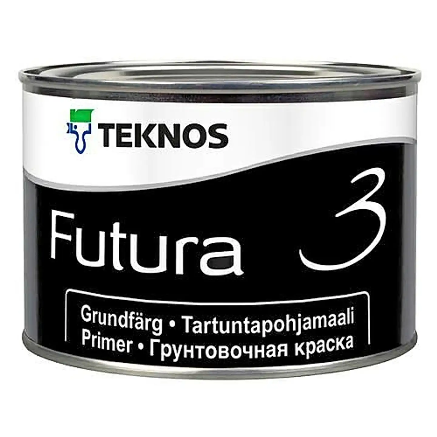 Teknos tartuntapohjamaali Futura 3 0,45 l PM1 valkoinen sävytettävissä täyshimmeä