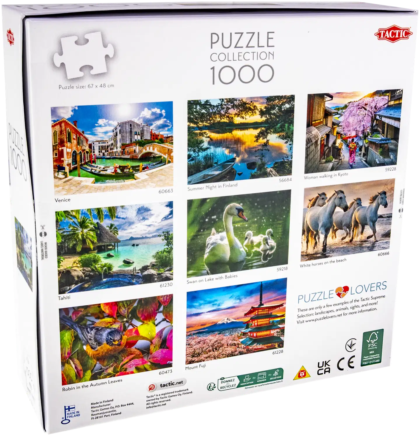 Tactic Palapeli Puzzle Lovers Tahiti 1000 palaa - 5
