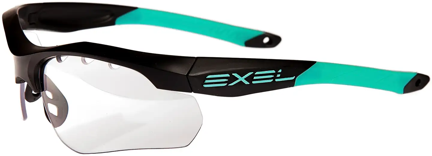 Exel Sb-suojalasit Intense Black Mint Sr/Jr - 3