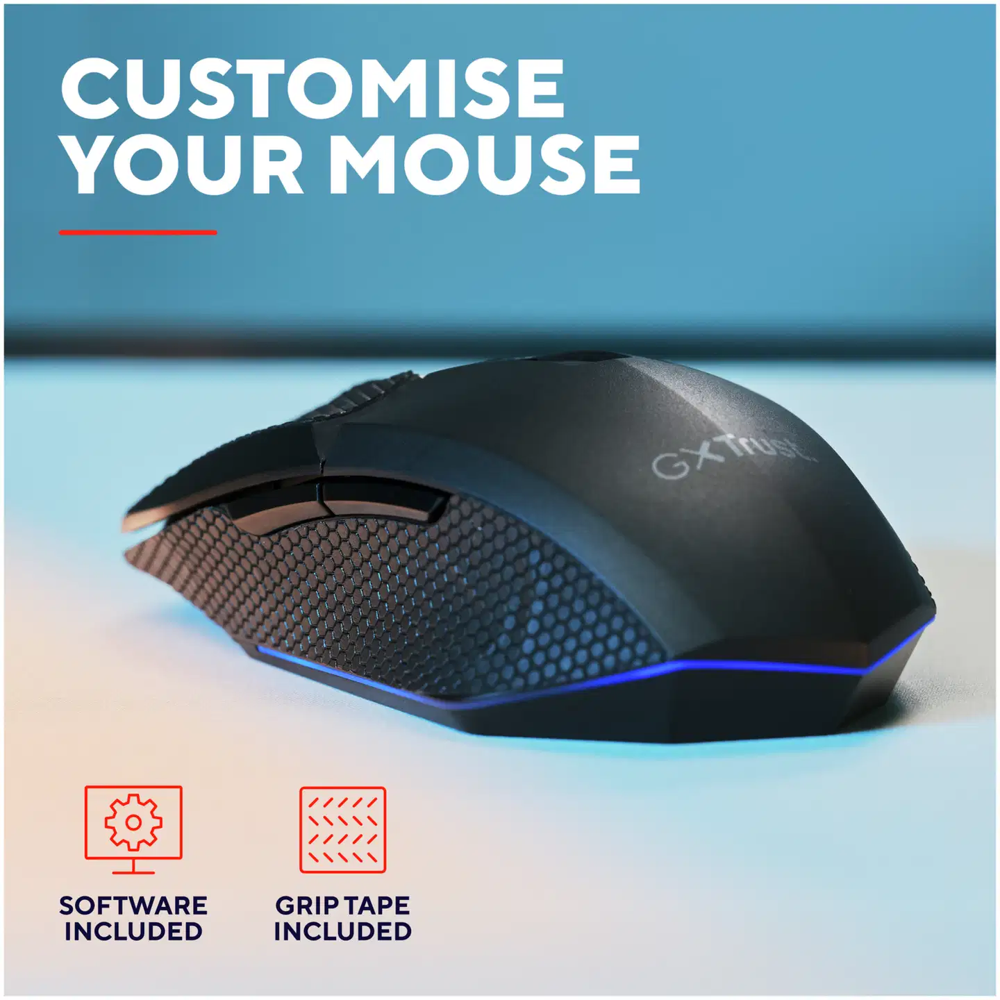 Trust GXT122 Felox+ langaton pelihiiri - 10