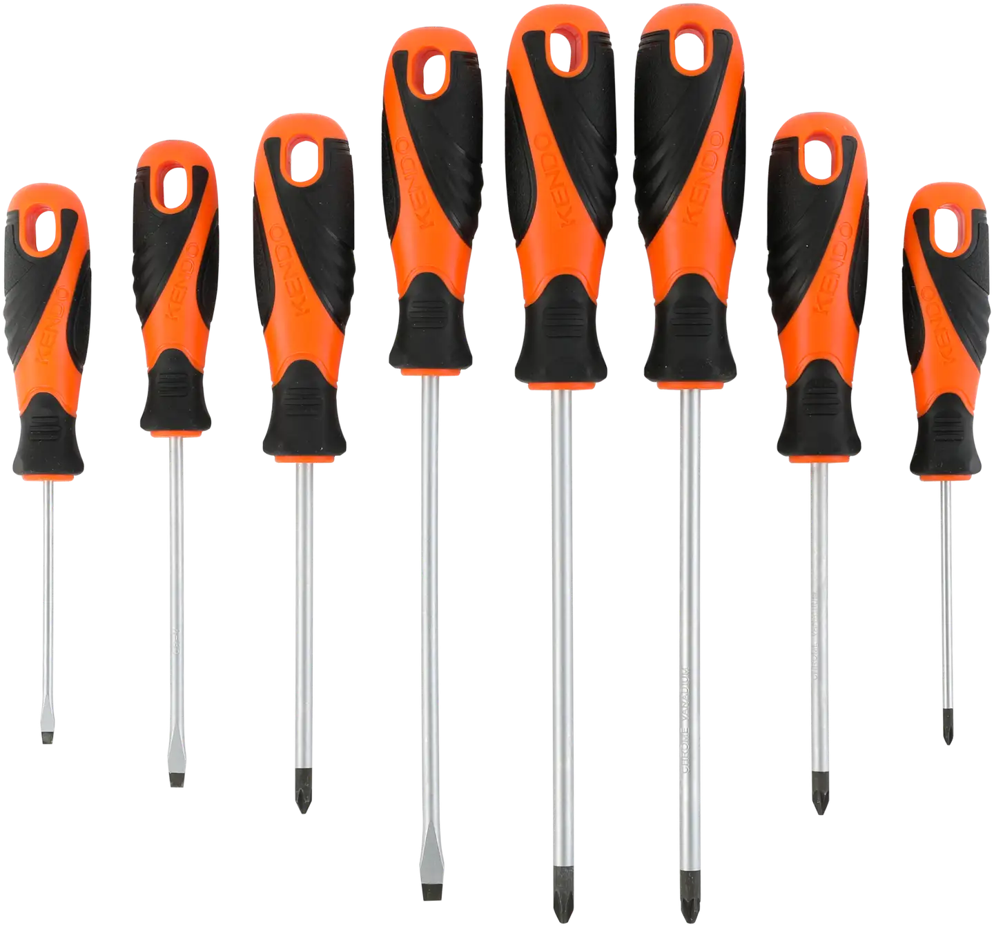 Kendo ruuvimeisselisetti /tasaph/pz 8-osainen - 2