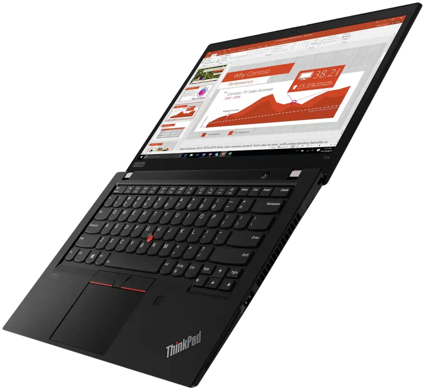 Nuvoo tehdashuollettu kannettava tietokone LENOVO Thinkpad T14 Gen2 Intel Core i5-1135G7 14" FHD IPS 16GB 256GB SSD W11P FI A - 5