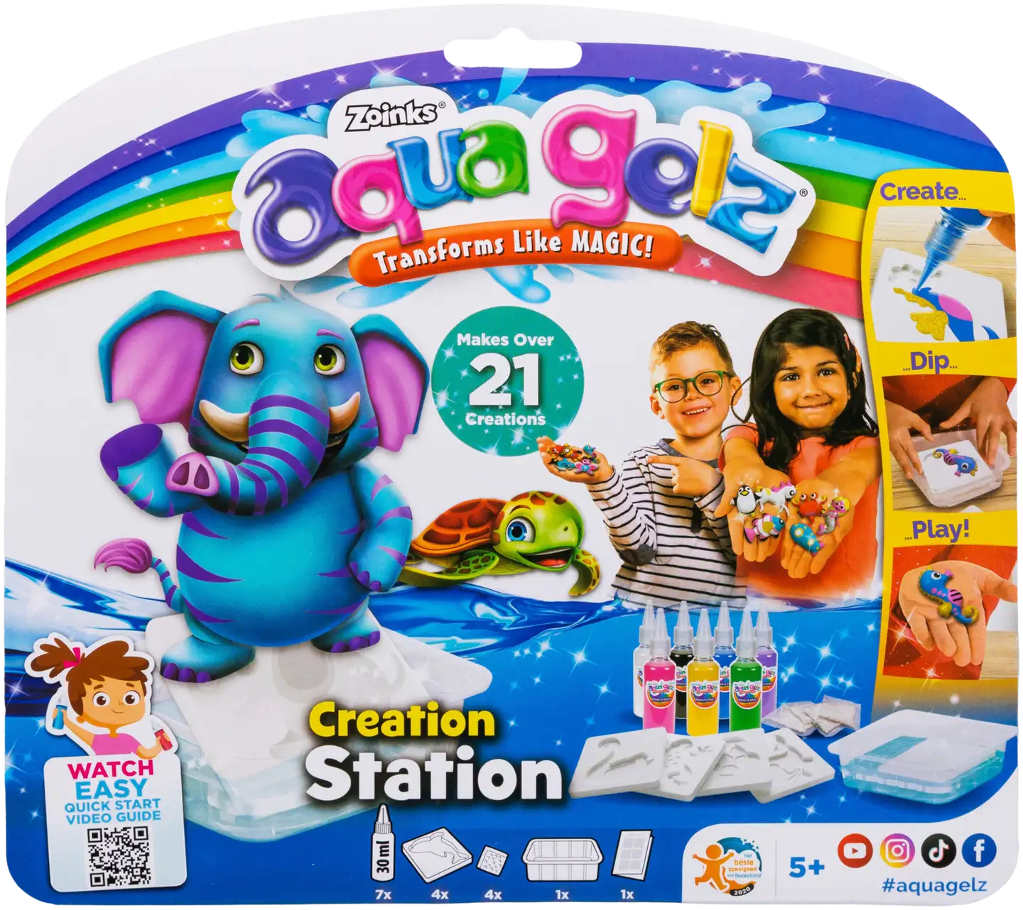 Aqua Gelz askartelusetti aloituspakkaus lajitelma - 3