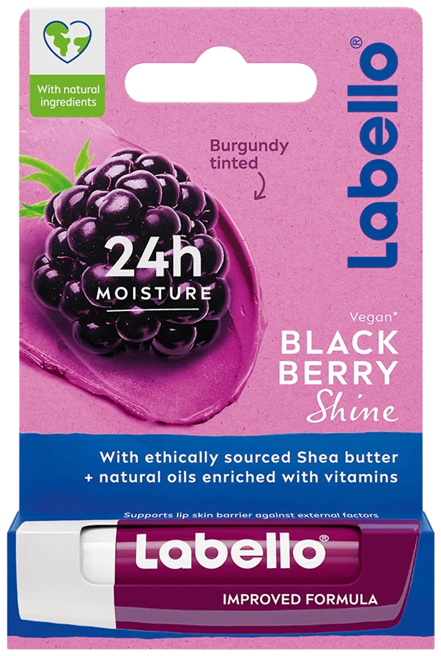 Labello 4,8g Blackberry Shine -huulivoide