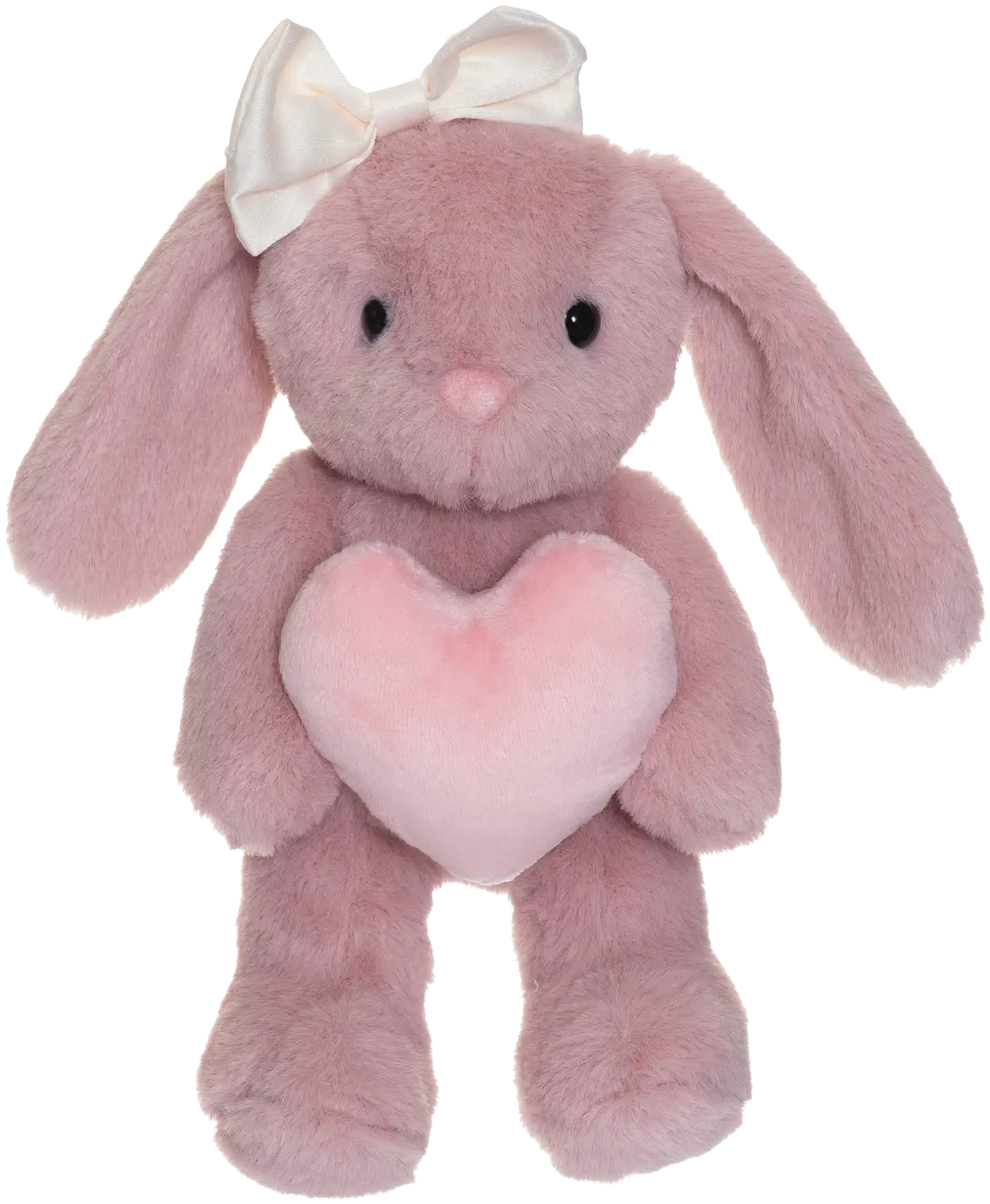 Pupu sydämellä pinkki 20 cm - 1