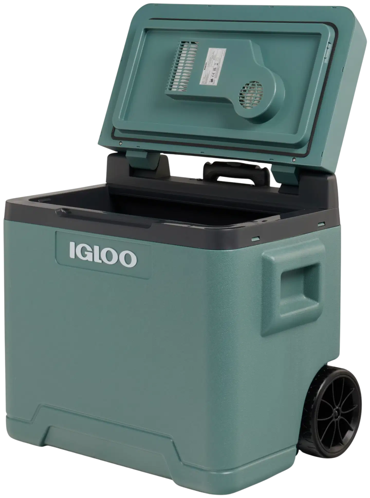 Igloo termosähköinen kylmälaukku pyörillä IE42R ACDC, tilavuus 42l, vihreä - 9