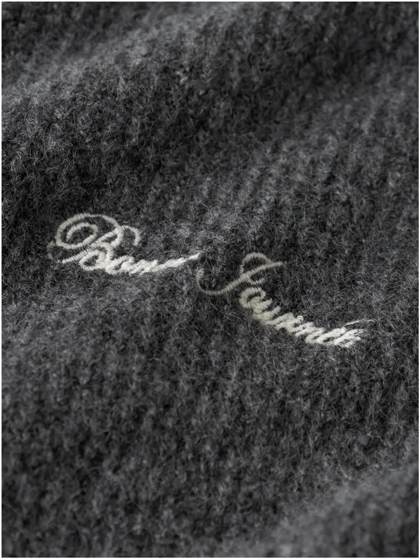 LMTD lasten neule - dark grey melange - 3