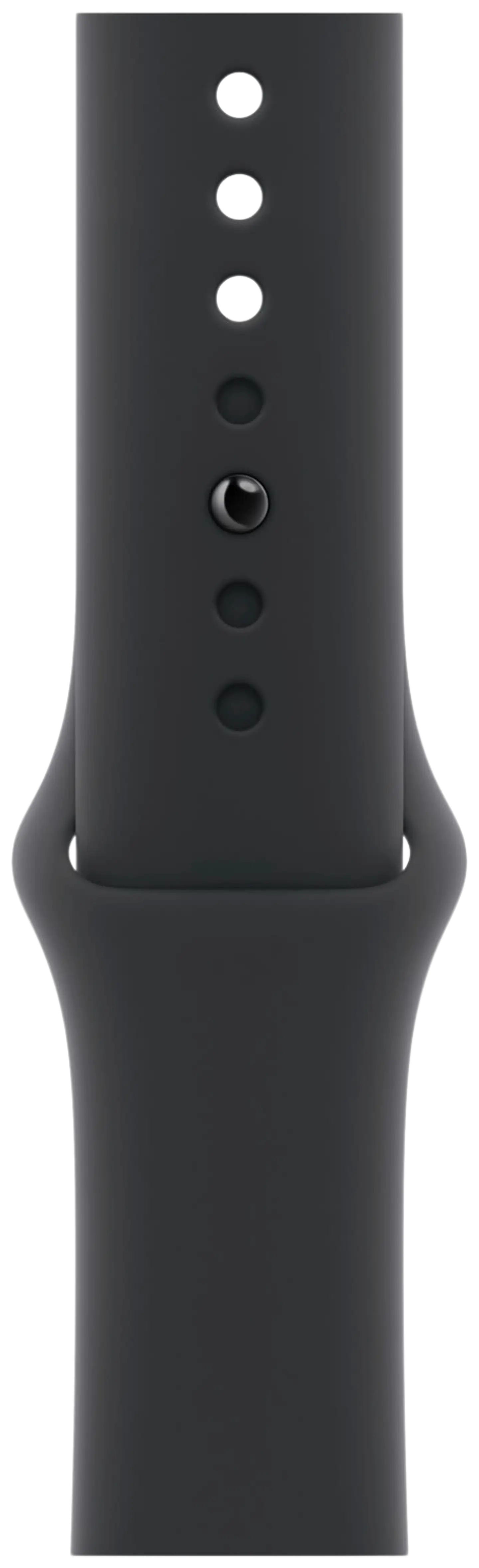 Apple Watch Series 10 GPS 46mm Jet Black alumiinikotelo, Black Sport  ranneke - M/L - MWWQ3QN/A - 3