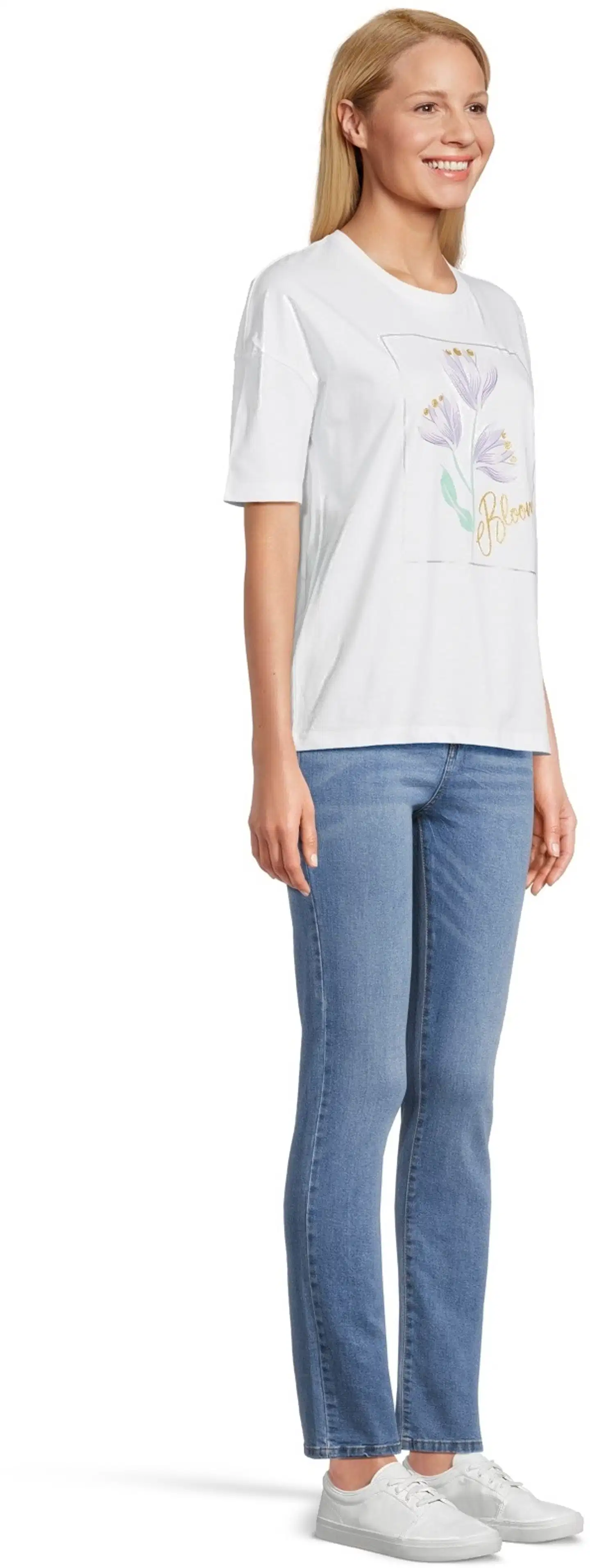 House naisten t-paita 213H261405 - Bright white - 4