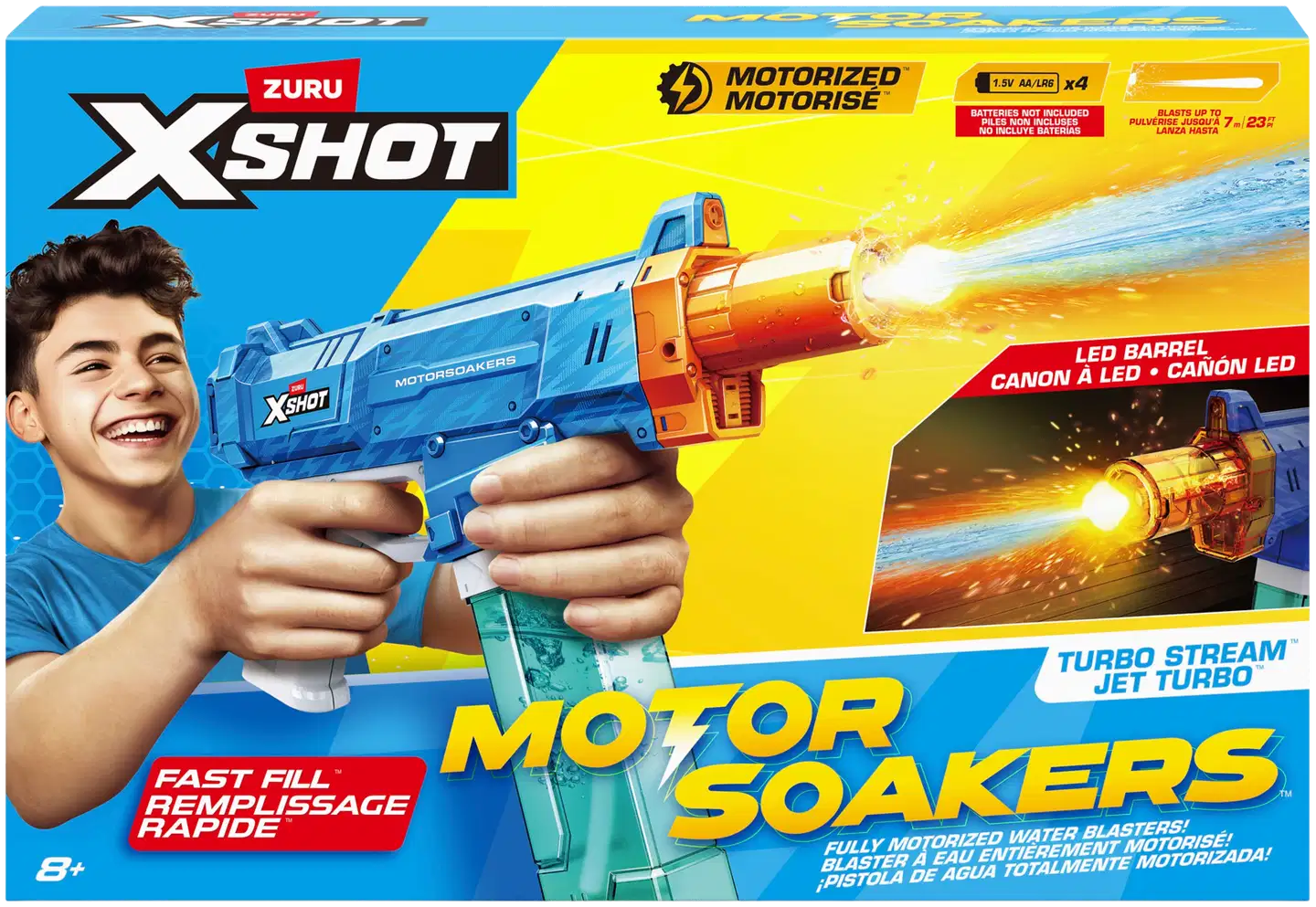 X-SHOT WATER Fast Fill Turbo Stream Motor Soaker vesipyssy - 2