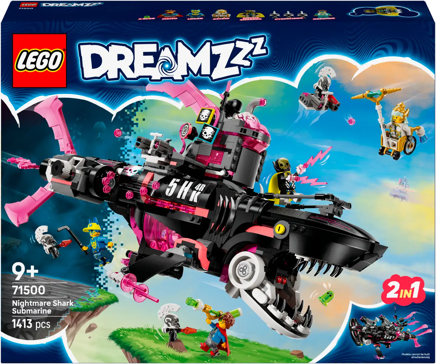 LEGO® DREAMZzz 71500 Painajaisten haisukellusvene - 2