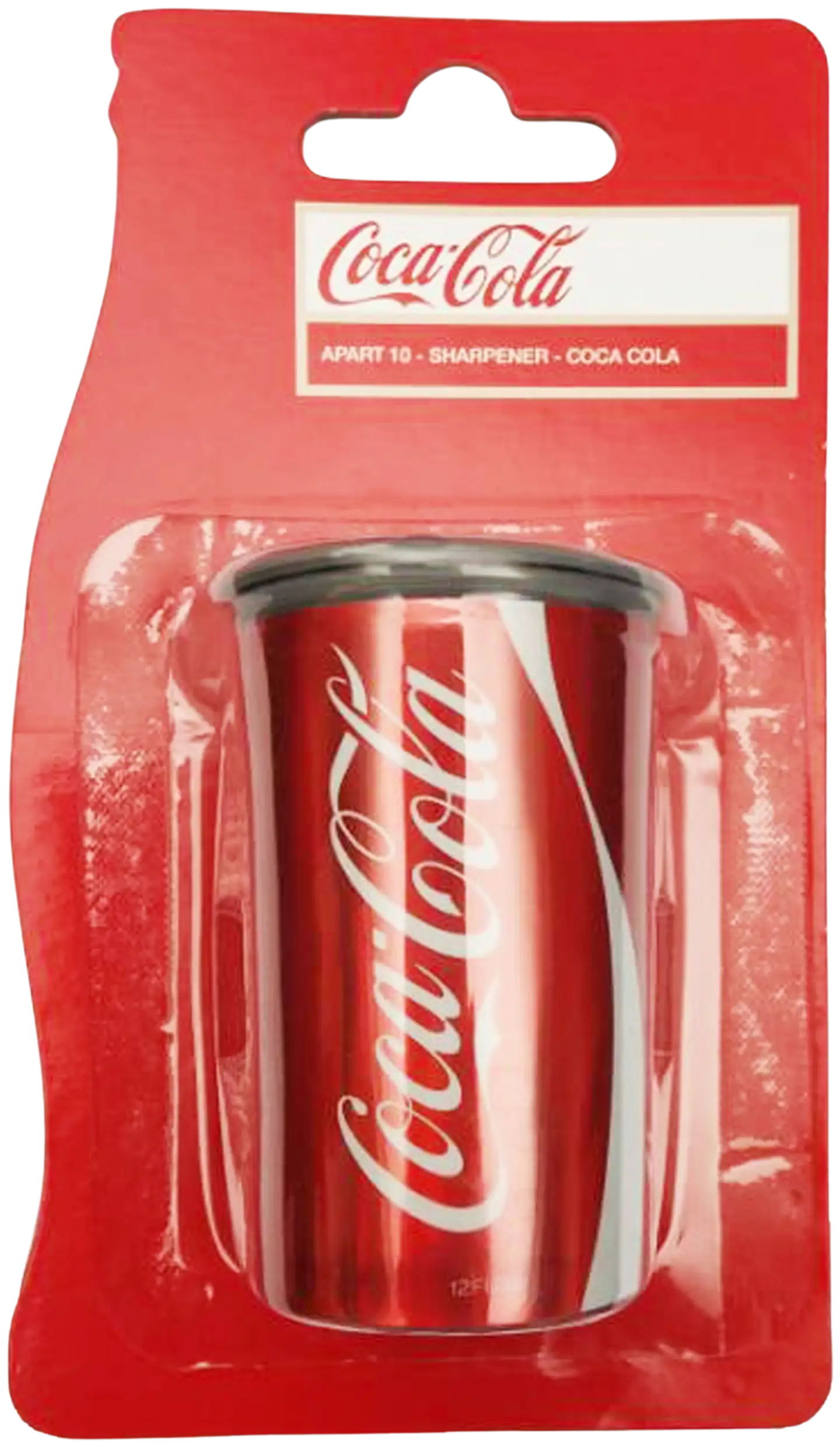 Coca-Cola Metallic tölkkiteroitin blisterissä