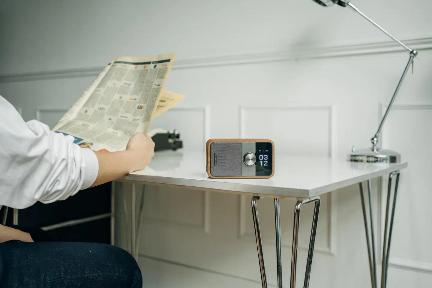 Sangean radio Bluetooth yhteydellä DDR-8, pähkinä - 7