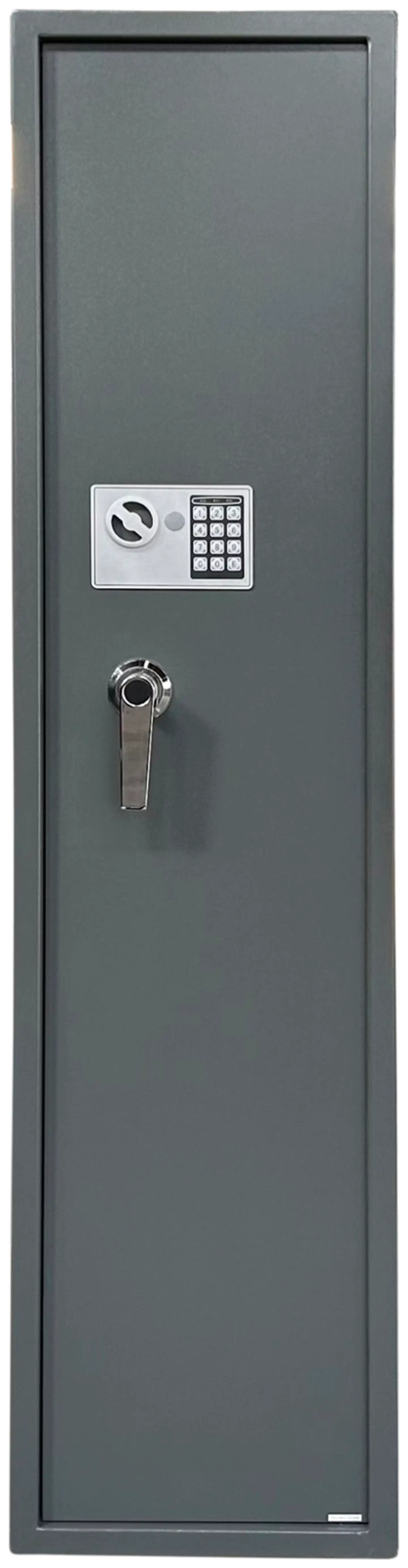 Trekker Asekaappi 5-Asetta AS500 V2, Harmaa, Digitaalilukolla - 1