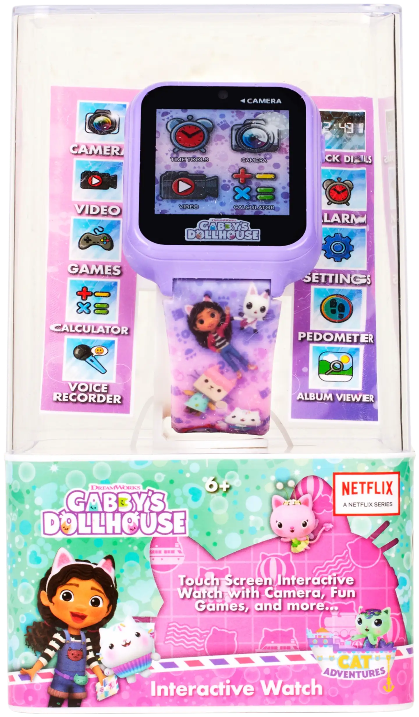 Accutime Lasten älykello P001173 Gabbys dollhouse - 3