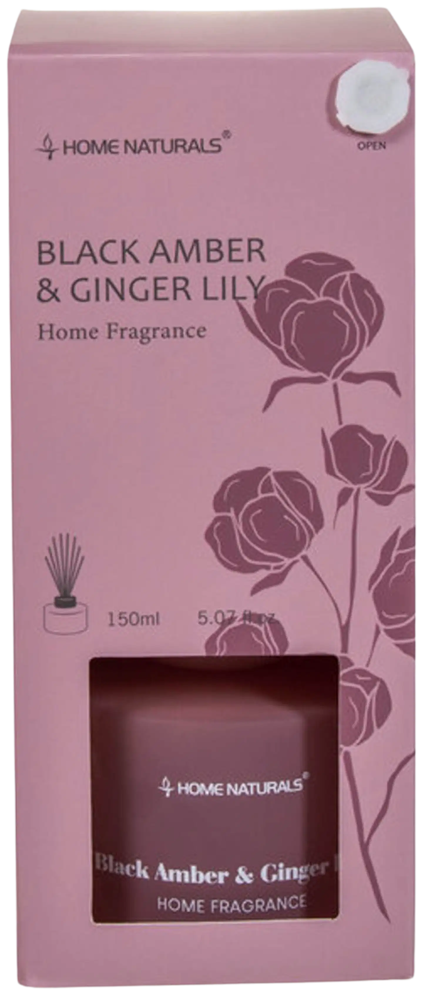 AmandaB huonetuoksu 150ml amber&ginger