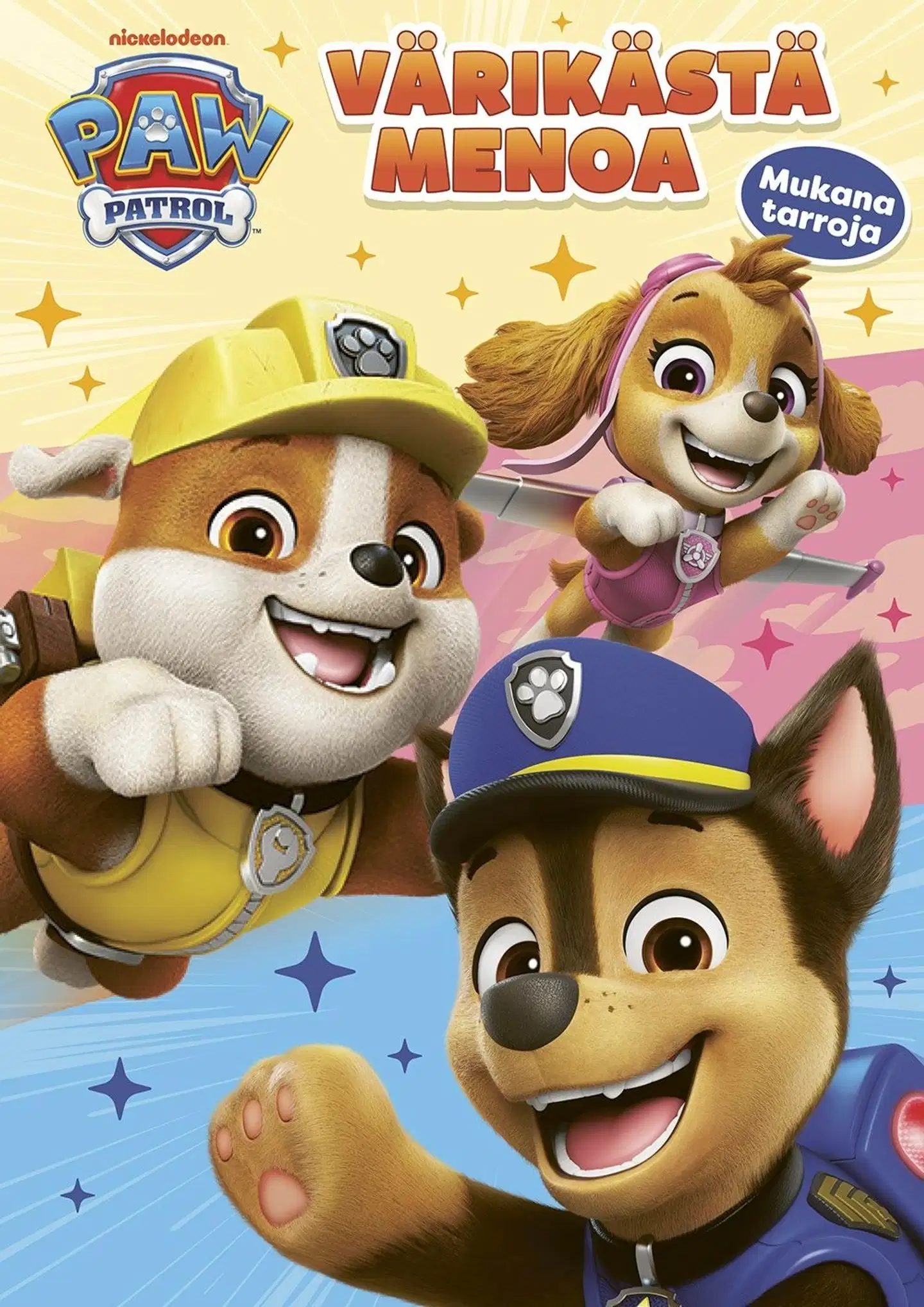 Paw Patrol Värikästä menoa värityskirja