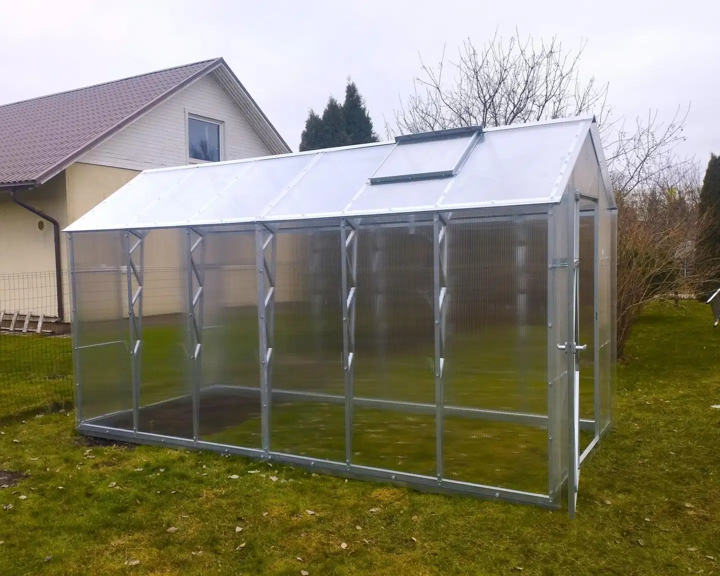 Ecoslider kasvihuone 2.0 X 4.13 - 6