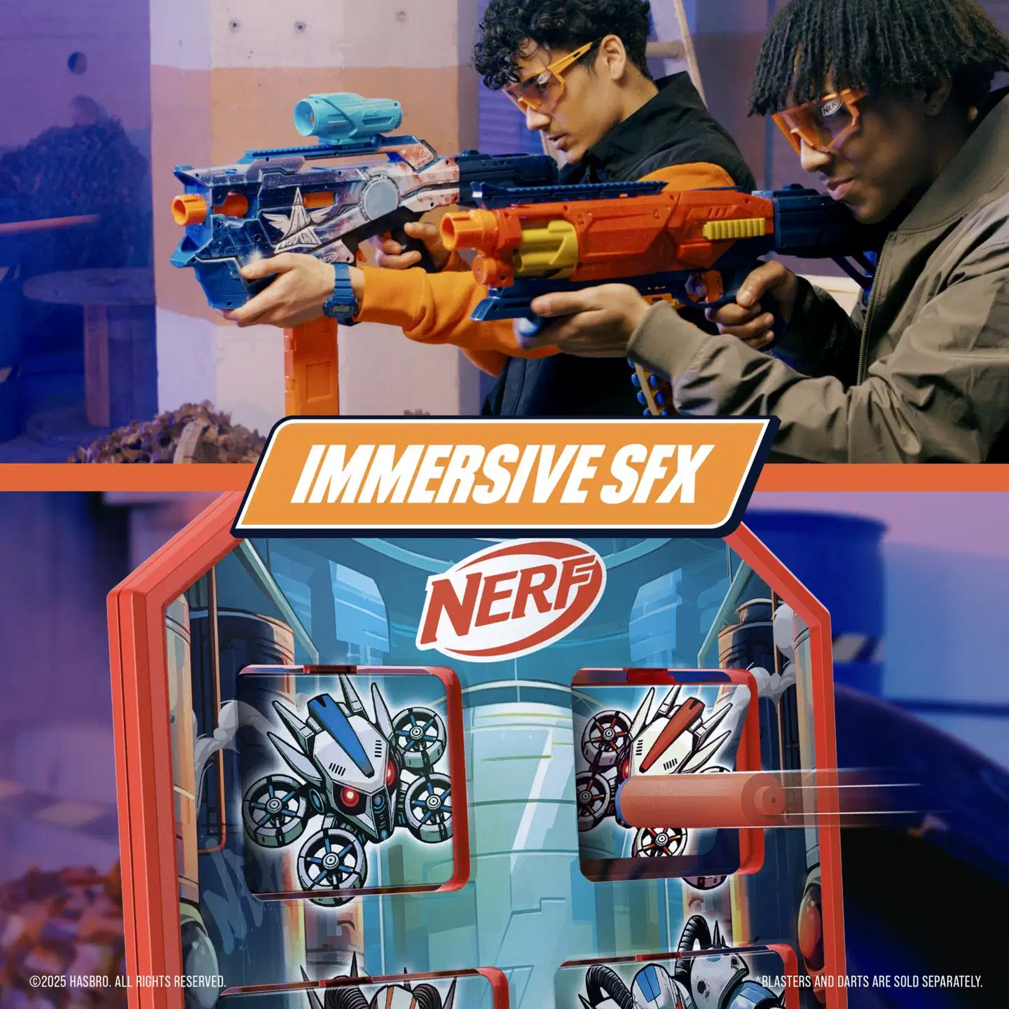 Hasbro elektoninen maalitaulu Nerf Robots - 3