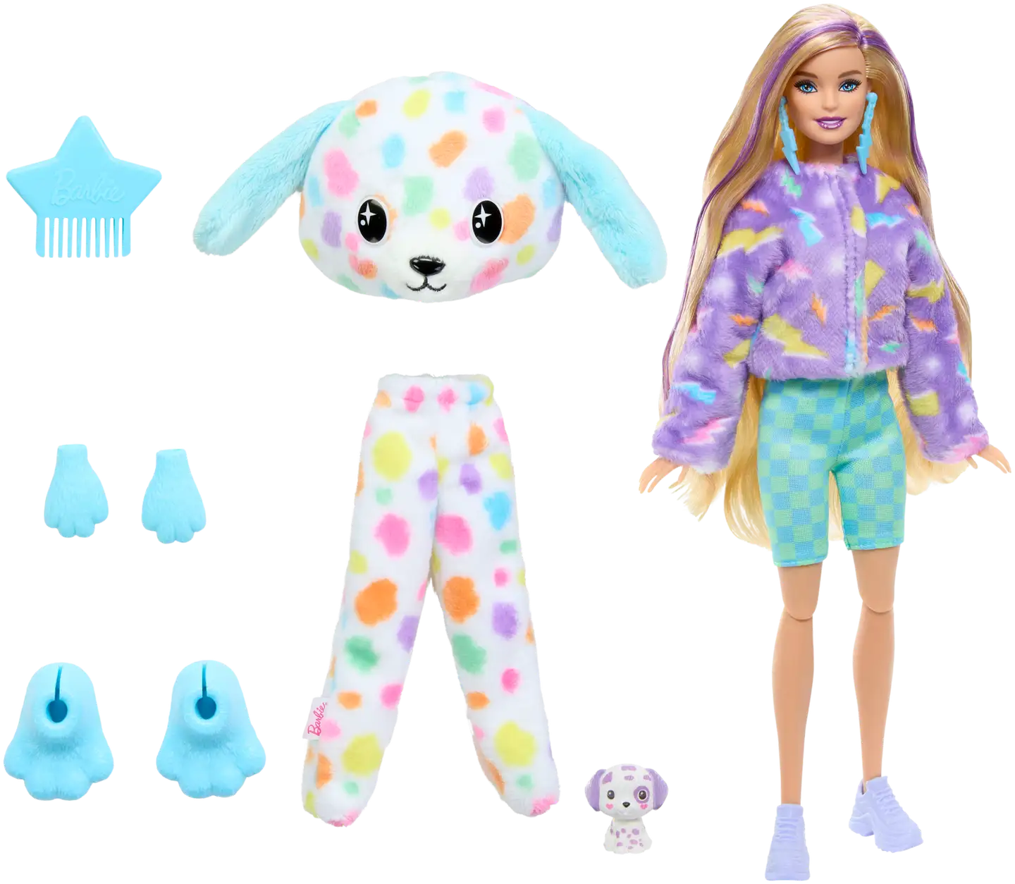 Barbie Cutie Reveal Color Dreams -muotinukke - 2