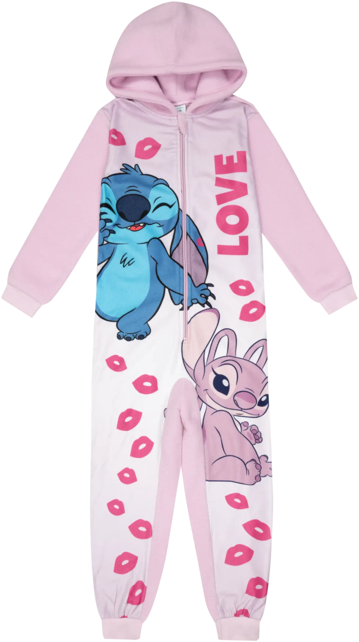 Lilo & Stitch lasten fleecehaalari LSQ20003 - pink - 1