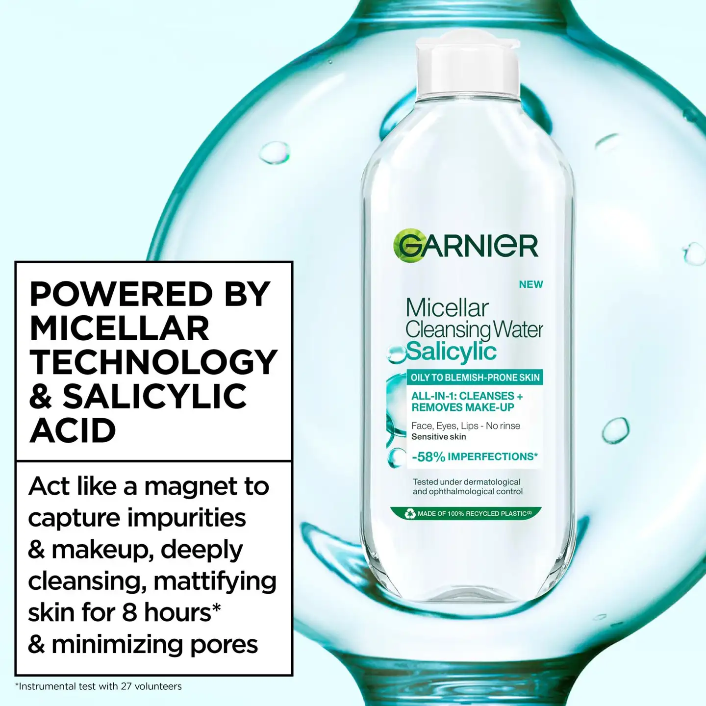 Garnier Micellar Salisylic Acid misellivesi 400 ml - 2