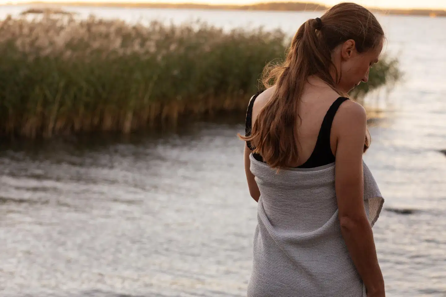 Lapuan Kankurit Terva kylpypyyhe 65x130cm 51/valko-pellava pesty pellava-tencel-puuvilla - 3