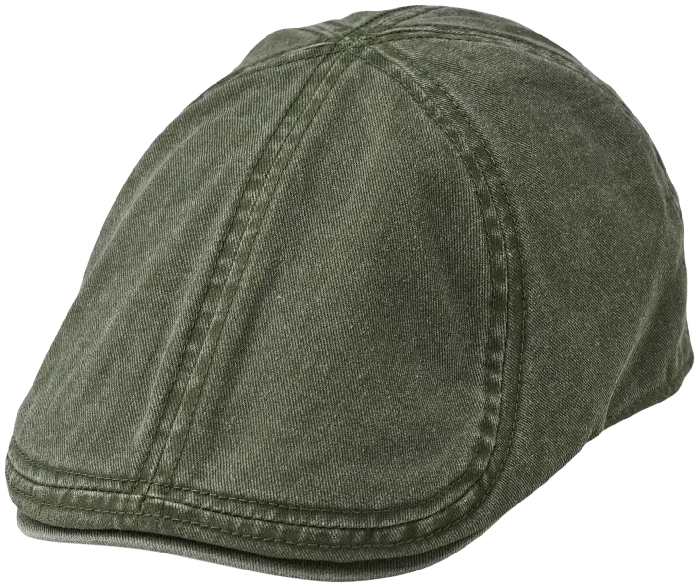 Statewear miesten flat cap lakki EBBE Sixpence - Army