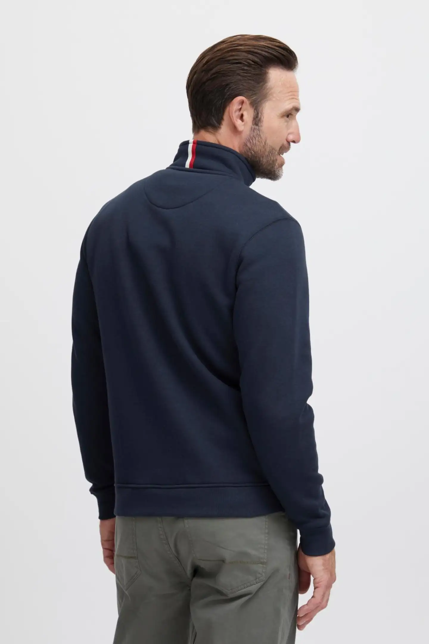 FQ1924 miesten half-zip collegepusero FQWilli - Salute - 2