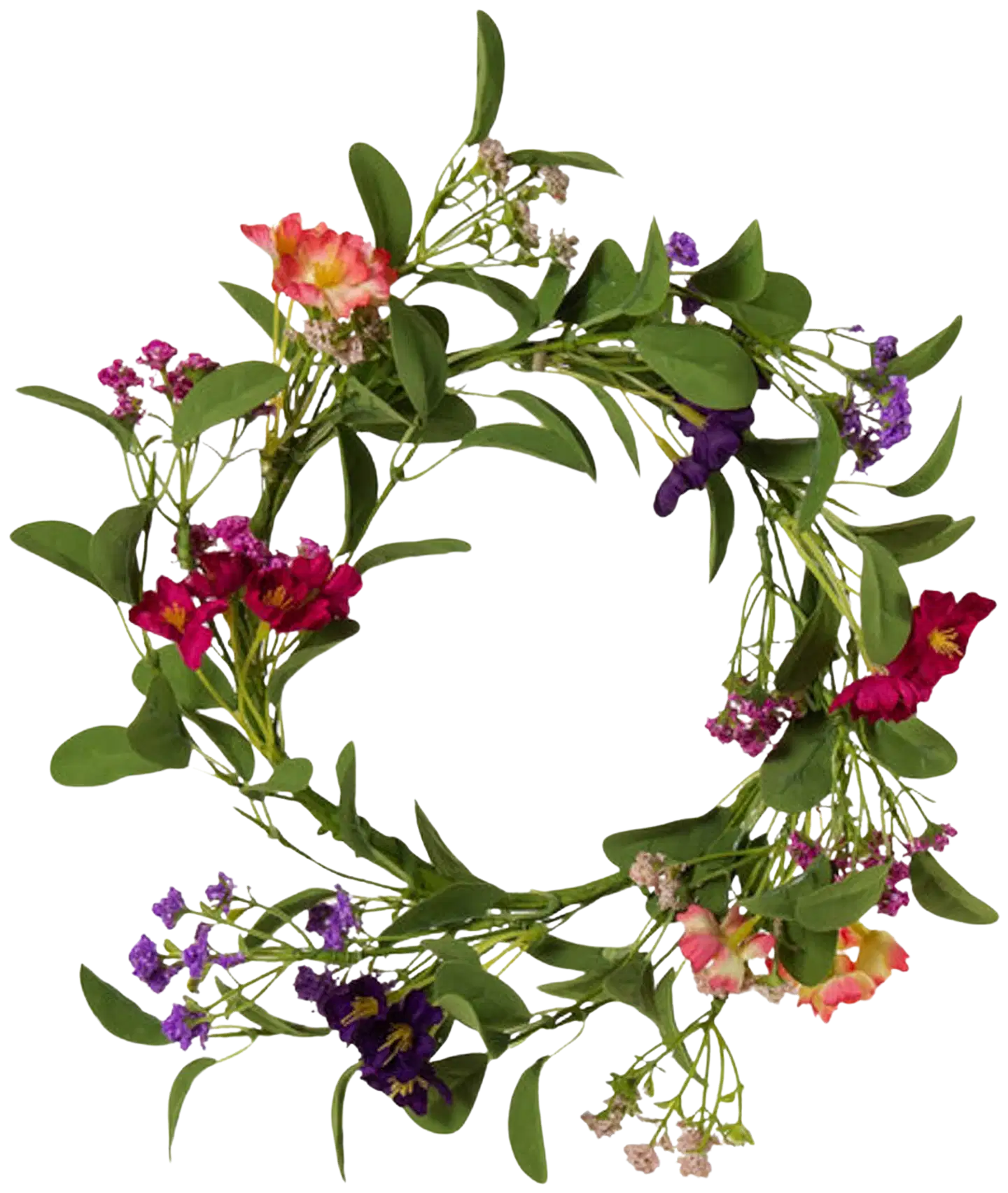 AmandaB Kranssi 16,5cm kukat violetti