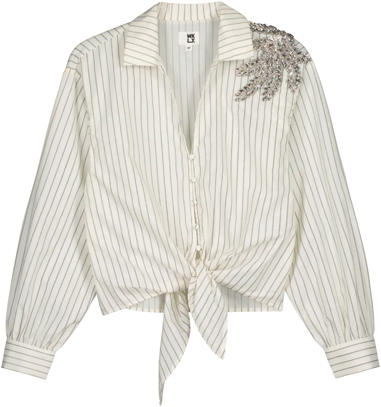 WKLY. naisten juhlapusero 136594 - Striped - 1