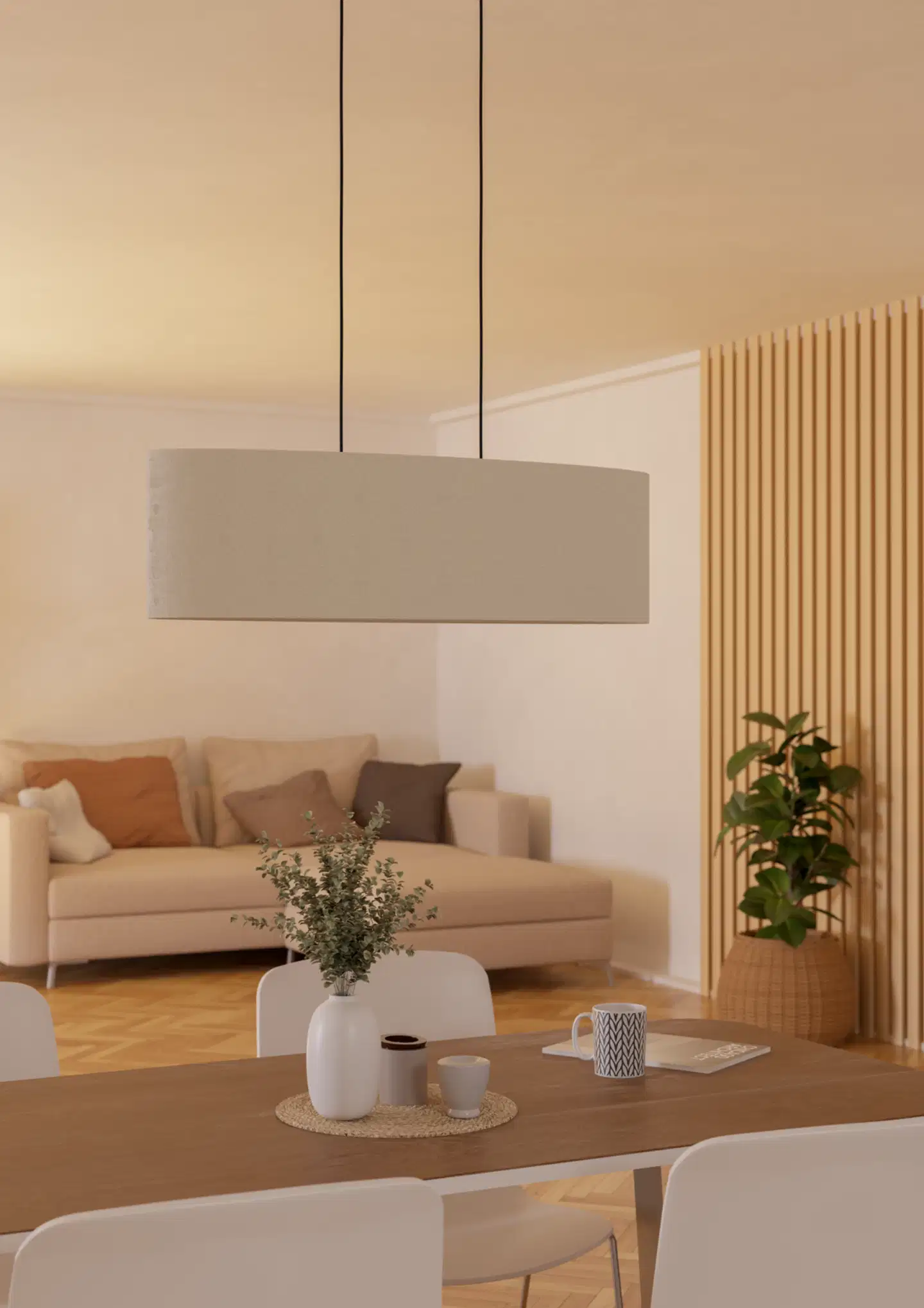 EGLO riippuvalaisin Febres 2xE27 musta/valkoinen - 5