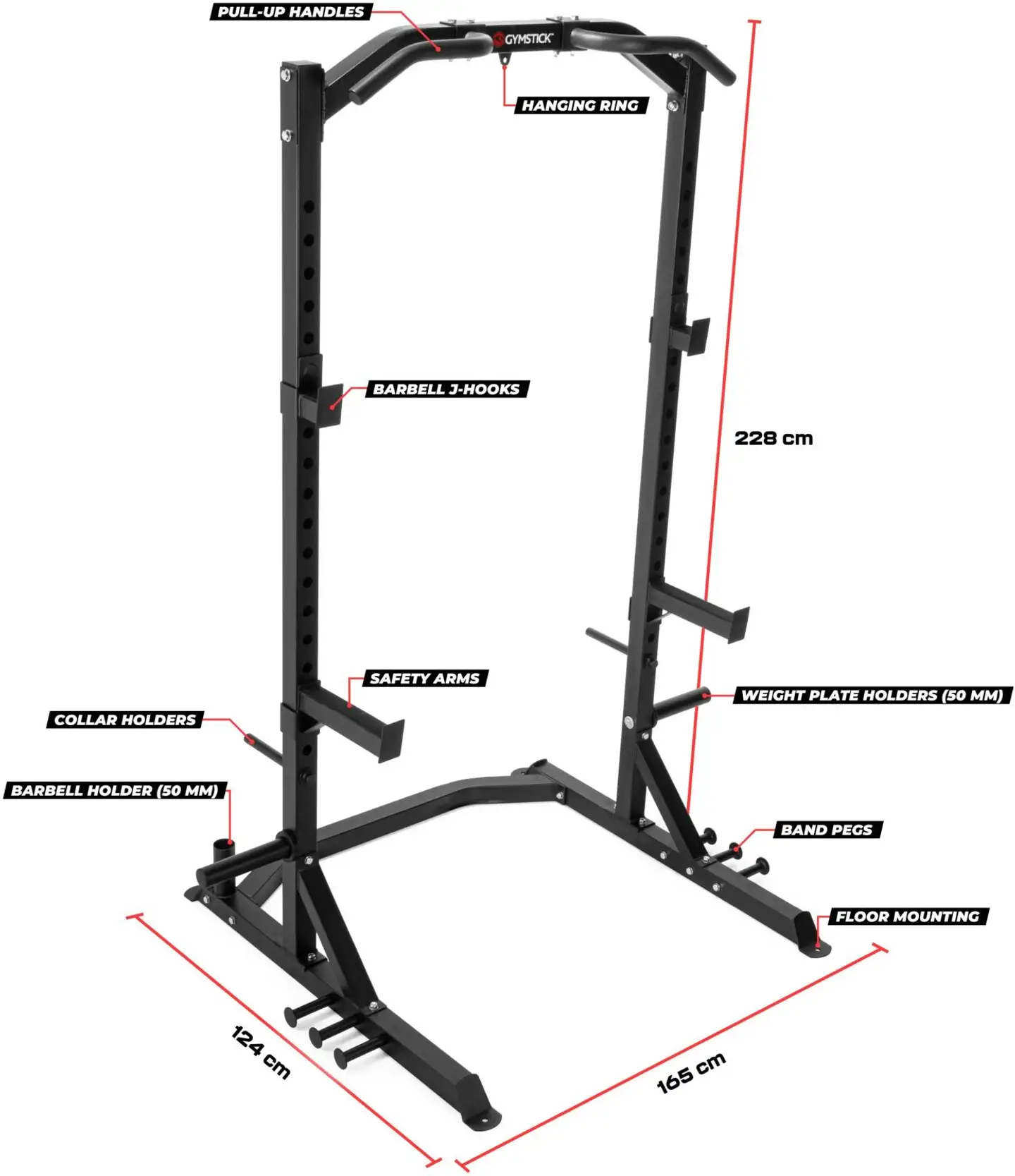 Gymstick teline Half Power - 3