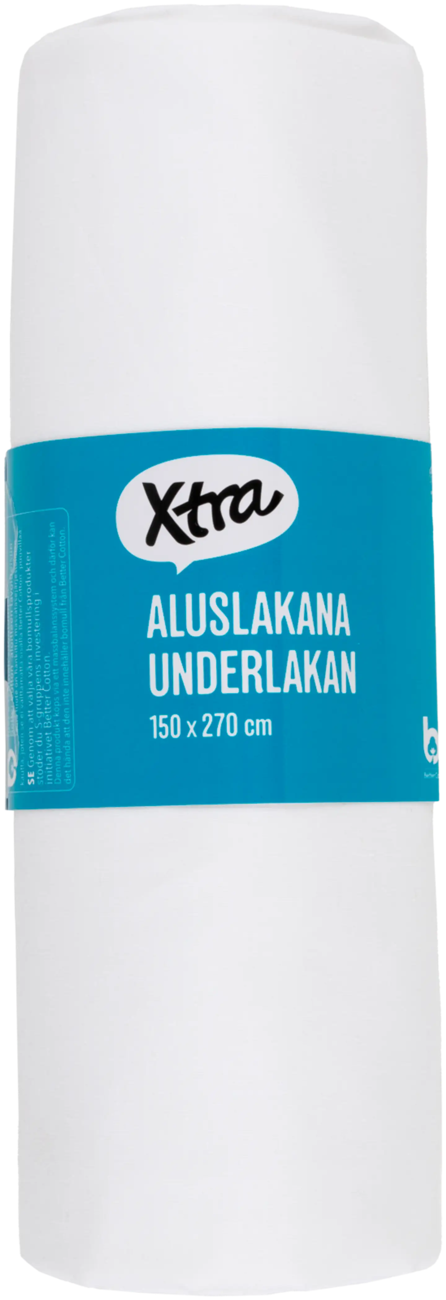 Xtra aluslakana Uni 150 x 170 cm valkoinen