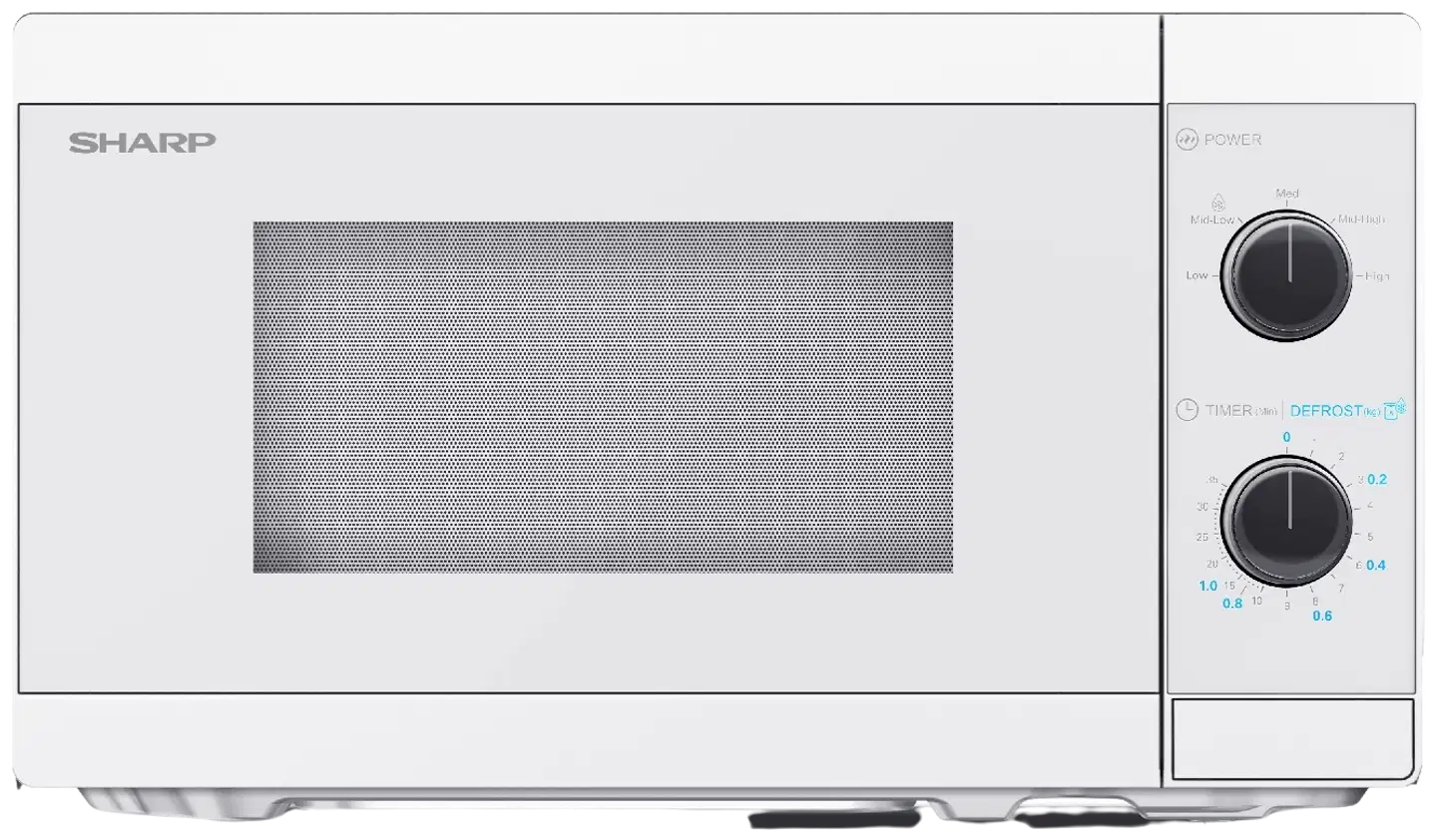 Sharp mikroaaltouuni YC-MS01EC valkoinen - 1