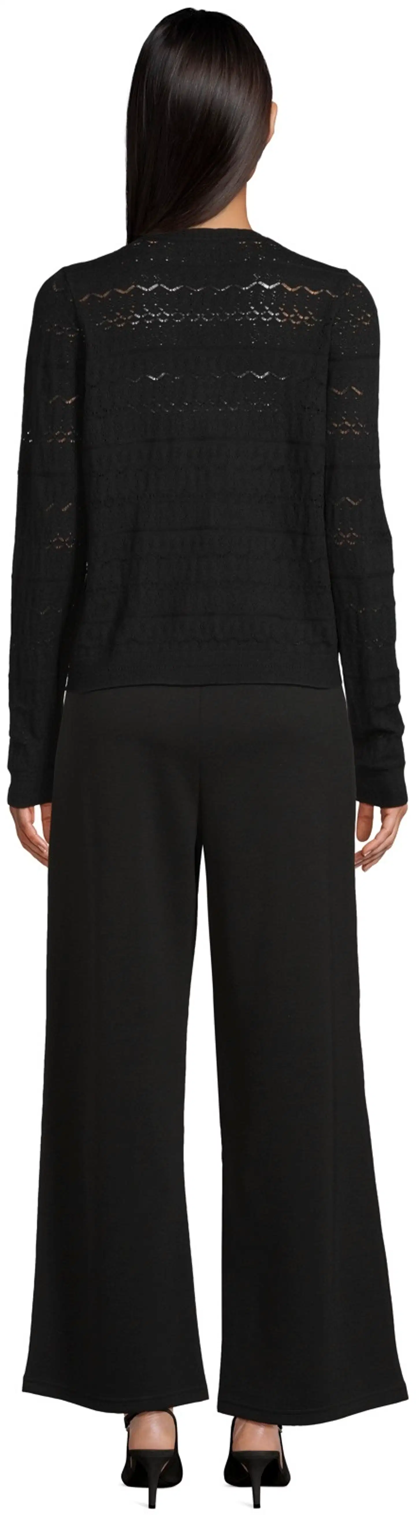 House naisten housut 222H262914 - black - 3